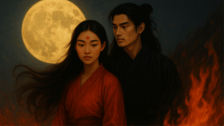 When the Moon Wept Fire – A Fantasy That Burns Through Fate and Destiny