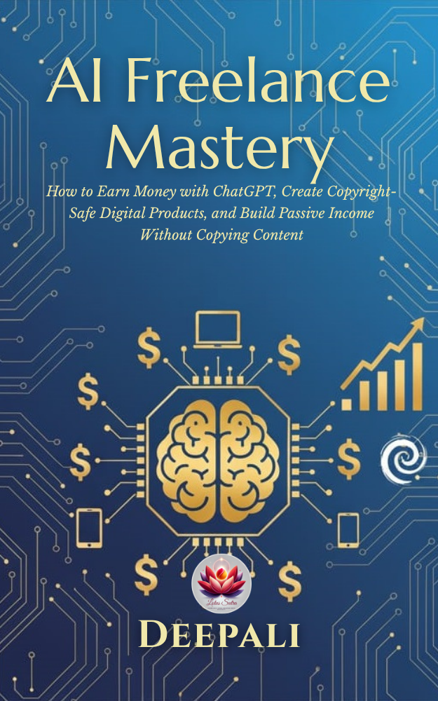 AI Freelance Mastery How to Earn Money with ChatGPT, Create Copyright-Safe Digital Products, and Build Passive Income Without Copying Content by Deepali