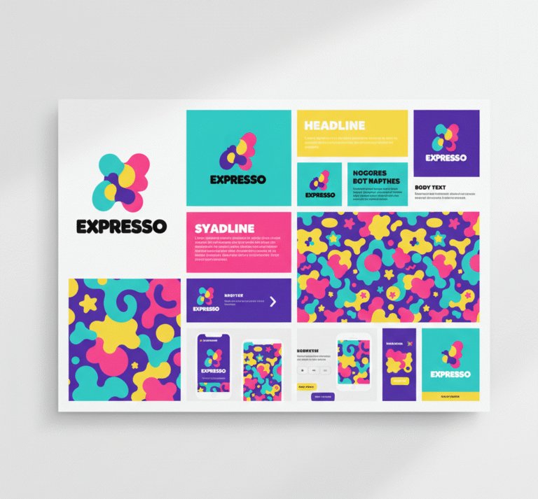 Bold Colorful Identity