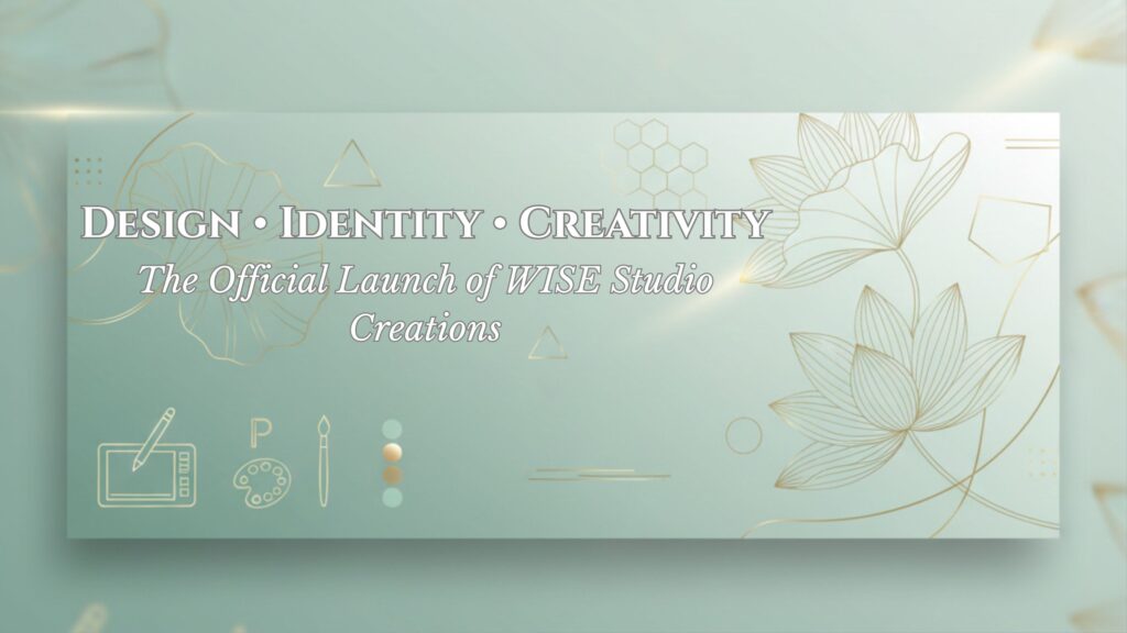 Launch of WISE Studio Creations | A New Portfolio Space for Branding & Design