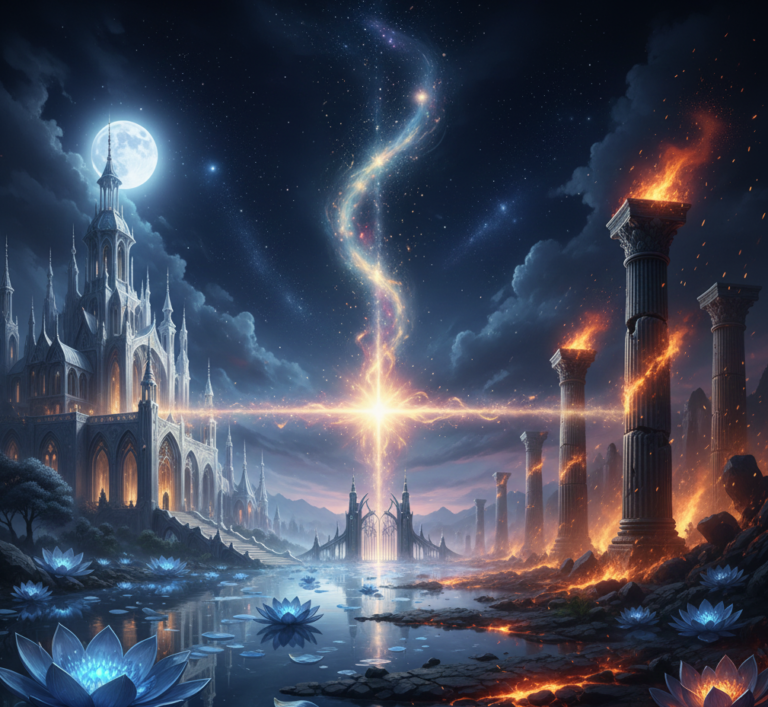 A Celestial Fantasy of Destiny, Love, and Fire